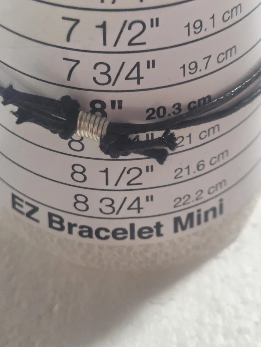 Handcrafted Black Adjustable Cord Bracelet with Silver Accents - Men Accessories